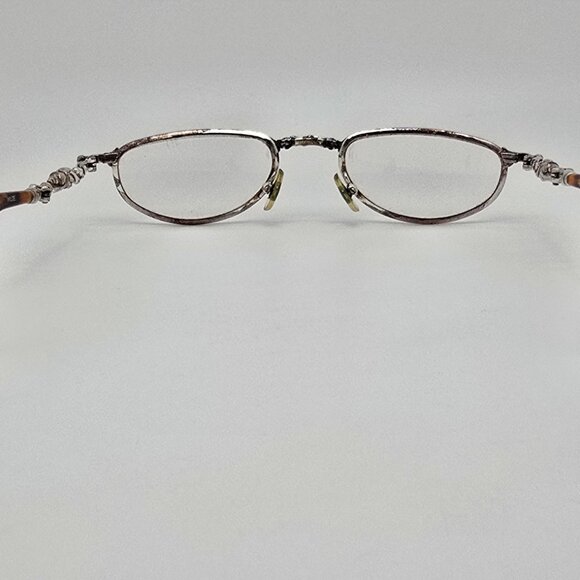 Brighton Wilde Silver Tortoise Frame +2.0 Lens Folding Reading Glasses 47-21-127 - Picture 5 of 13